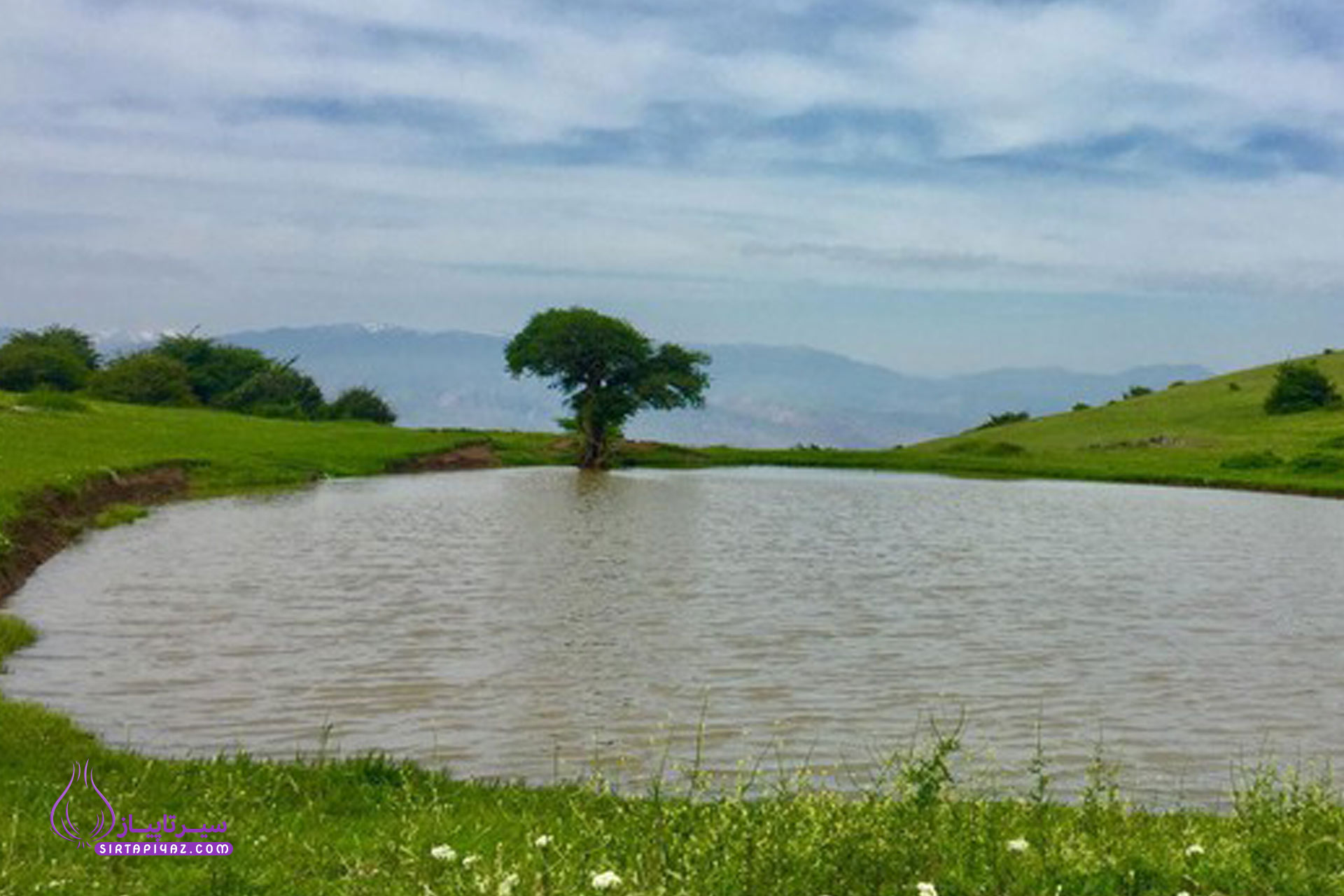 زیبایی خیره‌ کننده آبگیر گلدیان